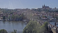 Pražský hrad, Karlův most, Vltava