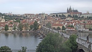 Město Praha - Pražský hrad, Karlův most, Vltava - 30.5.2026 v 06:45 Město Praha - Pražský hrad, Karlův most, Vltava - 30.5.2026 v 06:45