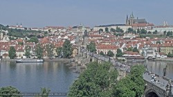 Pražský hrad, Karlův most, Vltava