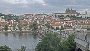 Město Praha - Pražský hrad, Karlův most, Vltava - 9.6.2026 v 07:00 Město Praha - Pražský hrad, Karlův most, Vltava - 9.6.2026 v 07:00