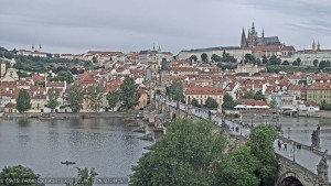 Město Praha - Pražský hrad, Karlův most, Vltava - 12.6.2026 v 07:45