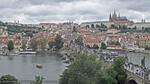 Město Praha - Pražský hrad, Karlův most, Vltava - 12.6.2026 v 12:45