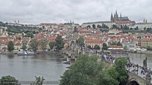 Město Praha - Pražský hrad, Karlův most, Vltava - 12.6.2026 v 17:45