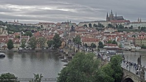 Město Praha - Pražský hrad, Karlův most, Vltava - 12.6.2026 v 18:45