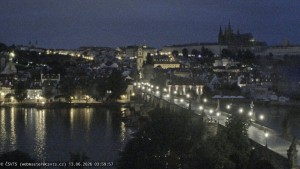 Město Praha - Pražský hrad, Karlův most, Vltava - 13.6.2026 v 04:00 Město Praha - Pražský hrad, Karlův most, Vltava - 13.6.2026 v 04:00