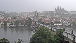 Město Praha - Pražský hrad, Karlův most, Vltava - 13.6.2026 v 05:45
