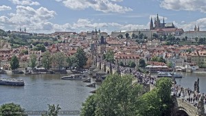 Město Praha - Pražský hrad, Karlův most, Vltava - 13.6.2026 v 15:45