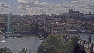 Město Praha - Pražský hrad, Karlův most, Vltava - 13.6.2026 v 17:45