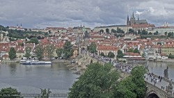 Pražský hrad, Karlův most, Vltava