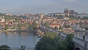 Město Praha - Pražský hrad, Karlův most, Vltava - 16.6.2026 v 05:45 Město Praha - Pražský hrad, Karlův most, Vltava - 16.6.2026 v 05:45
