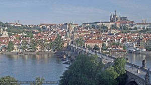 Město Praha - Pražský hrad, Karlův most, Vltava - 16.6.2026 v 06:45 Město Praha - Pražský hrad, Karlův most, Vltava - 16.6.2026 v 06:45