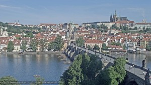 Město Praha - Pražský hrad, Karlův most, Vltava - 16.6.2026 v 07:45 Město Praha - Pražský hrad, Karlův most, Vltava - 16.6.2026 v 07:45