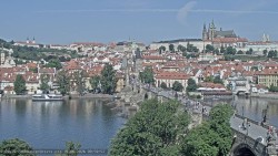 Pražský hrad, Karlův most, Vltava