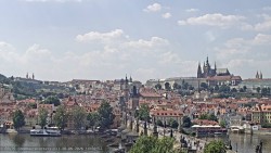 Pražský hrad, Karlův most, Vltava
