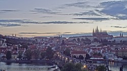 Pražský hrad, Karlův most, Vltava