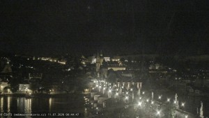 Město Praha - Pražský hrad, Karlův most, Vltava - 11.7.2026 v 00:45 Město Praha - Pražský hrad, Karlův most, Vltava - 11.7.2026 v 00:45