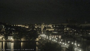 Město Praha - Pražský hrad, Karlův most, Vltava - 11.7.2026 v 01:45 Město Praha - Pražský hrad, Karlův most, Vltava - 11.7.2026 v 01:45