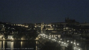 Město Praha - Pražský hrad, Karlův most, Vltava - 11.7.2026 v 03:45 Město Praha - Pražský hrad, Karlův most, Vltava - 11.7.2026 v 03:45