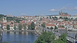 Pražský hrad, Karlův most, Vltava