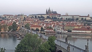 Město Praha - Pražský hrad, Karlův most, Vltava - 31.7.2026 v 05:45 Město Praha - Pražský hrad, Karlův most, Vltava - 31.7.2026 v 05:45