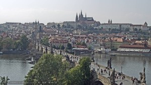 Stadt Prag - Prager Burg, Karlsbrücke, Moldau - 31.7.2026 v 16:45 Stadt Prag - Prager Burg, Karlsbrücke, Moldau - 31.7.2026 v 16:45