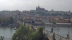 Pražský hrad, Karlův most, Vltava