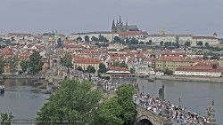 Pražský hrad, Karlův most, Vltava