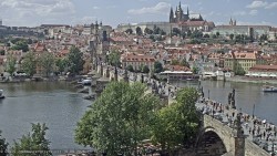 Pražský hrad, Karlův most, Vltava
