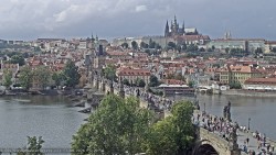 Pražský hrad, Karlův most, Vltava