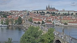 Pražský hrad, Karlův most, Vltava
