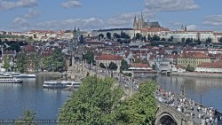 Pražský hrad, Karlův most, Vltava