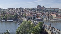 Pražský hrad, Karlův most, Vltava