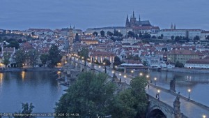 Město Praha - Pražský hrad, Karlův most, Vltava - 25.8.2026 v 05:45 Město Praha - Pražský hrad, Karlův most, Vltava - 25.8.2026 v 05:45