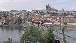 Zamek Praski, Most Karola, Wełtawa