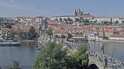 Pražský hrad, Karlův most, Vltava