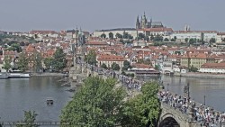 Pražský hrad, Karlův most, Vltava