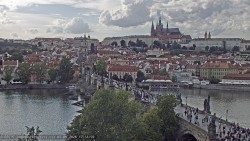 Pražský hrad, Karlův most, Vltava