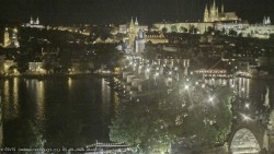 Pražský hrad, Karlův most, Vltava