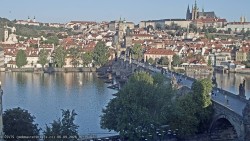 Pražský hrad, Karlův most, Vltava