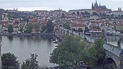 Pražský hrad, Karlův most, Vltava