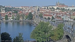 Prager Burg, Karlsbrücke, Moldau