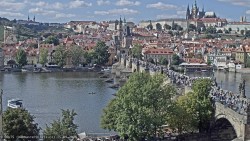 Pražský hrad, Karlův most, Vltava
