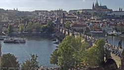 Prager Burg, Karlsbrücke, Moldau