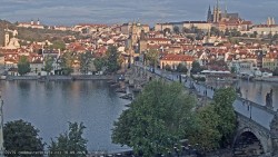 Pražský hrad, Karlův most, Vltava