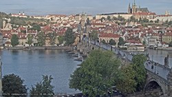 Pražský hrad, Karlův most, Vltava