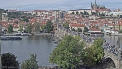 Pražský hrad, Karlův most, Vltava