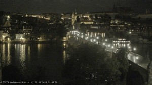 Miasto Praga - Zamek Praski, Most Karola, Wełtawa - 22.9.2026 v 01:45 Miasto Praga - Zamek Praski, Most Karola, Wełtawa - 22.9.2026 v 01:45
