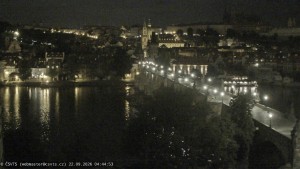Miasto Praga - Zamek Praski, Most Karola, Wełtawa - 22.9.2026 v 04:45 Miasto Praga - Zamek Praski, Most Karola, Wełtawa - 22.9.2026 v 04:45