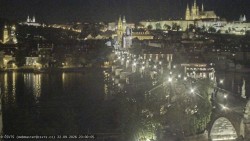 Pražský hrad, Karlův most, Vltava
