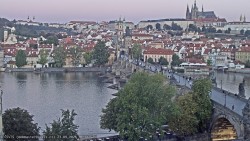 Pražský hrad, Karlův most, Vltava
